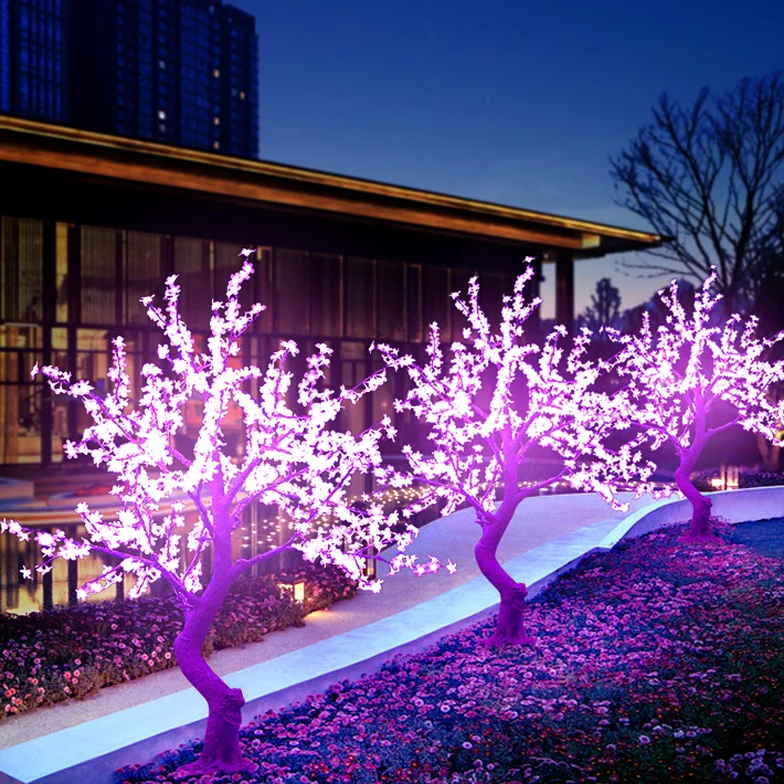 Outdoor solar bollard light garden lights led waterproof lawn lamp villa courtyard park grass ground landscape light