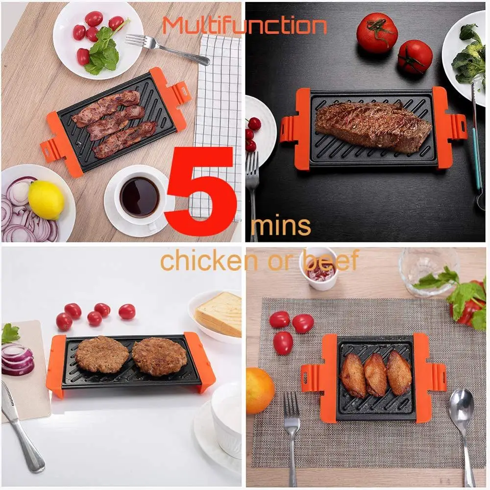  Amazon новый дизайн Микроволновая печь гриль плита микроволновая сэндвич