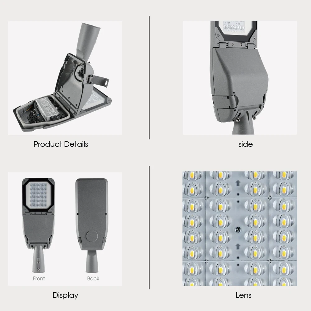 Photocell Surge Protection Dali Dimming 100W led lamp for street lighting