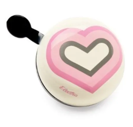 Factory Oem Customized Metal 80mm Ding Dong Bell Custom Bike Bell Printed Bicycle Bell