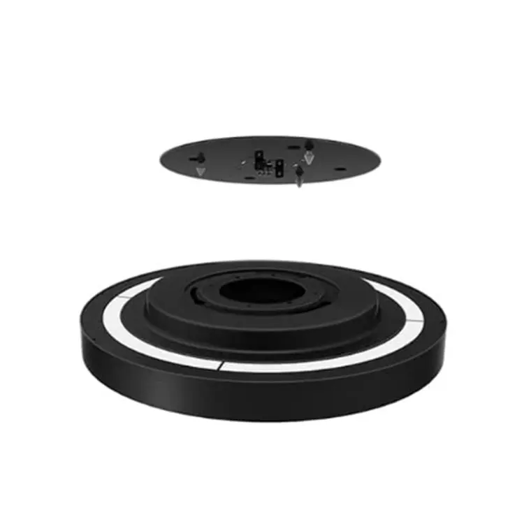 Quality  600mm 900mm UGR19 CCT up down large size Aluminum round panel surface mount suspended LED panel light