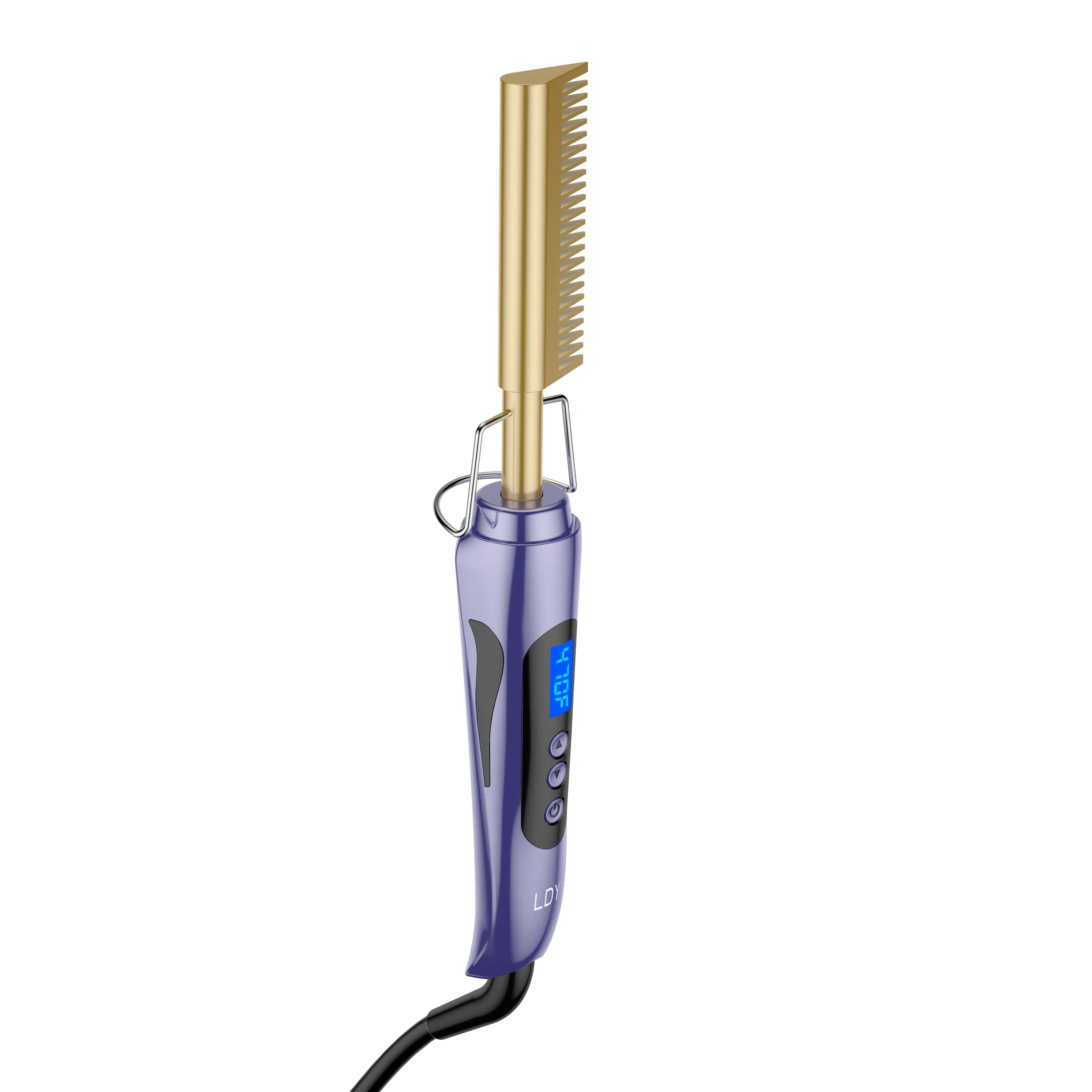 2024Home Use Portable Automatic Electric Hair Comb 2 Gears PTC Fast Heating Hair Straightener Machine