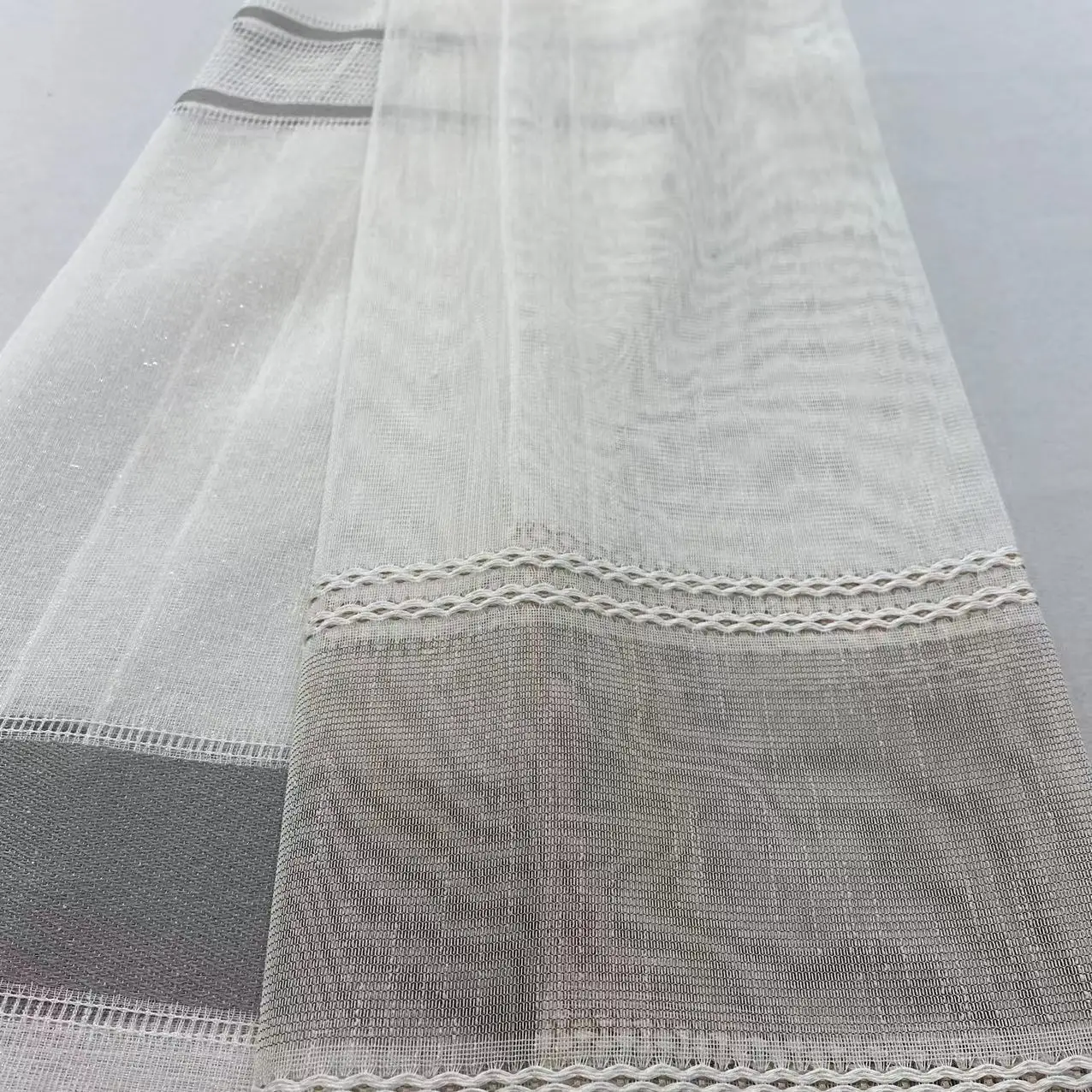 Wholesale linen curtains fabric for living room curtains sheer curtain fabric