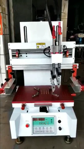 MINI laptable System Silk Screen Printer Serigrafic printed machine LC-S-2030V Nameplate Flat Screen Printing Machine