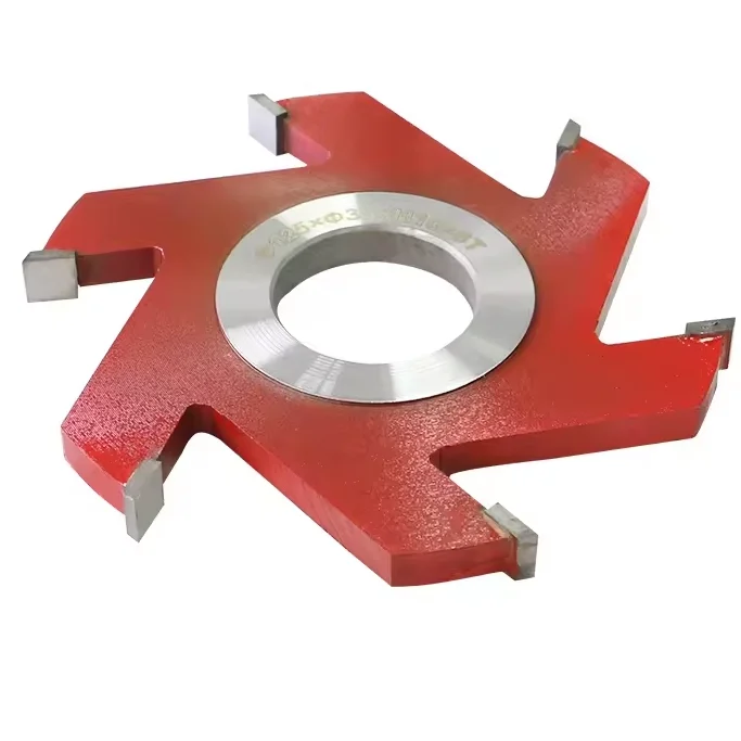 On sale T.C.T Grooving cutters 125*10.0*35 Six Blade For Woodworking Machinery Tools