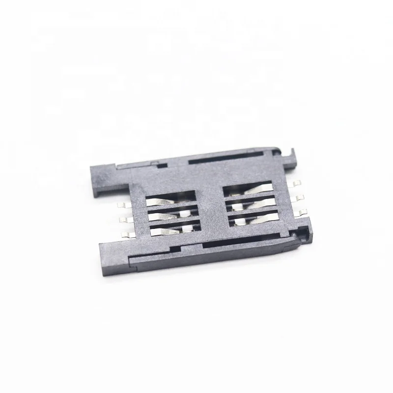 8 pin micro sim card flip for GSM/GPRS connector simcard socket