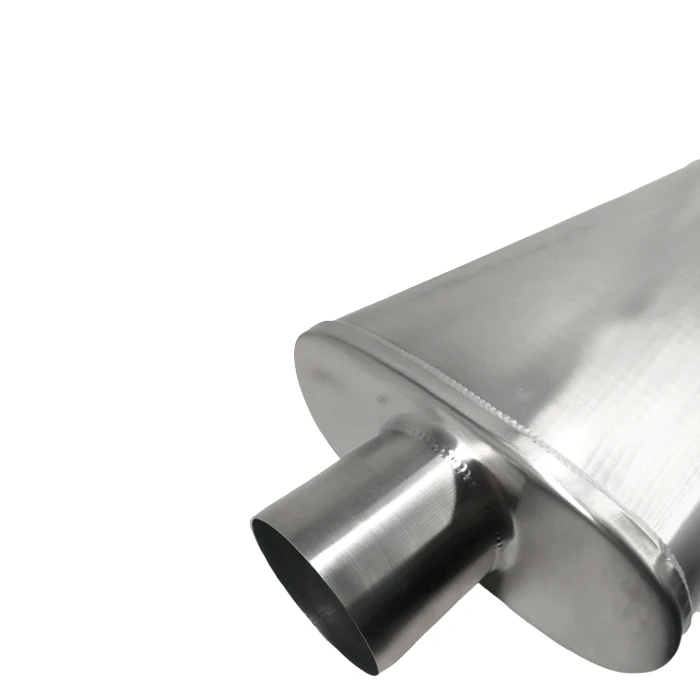 High performance 304 Stainless steel  and aluminized steel Universal exhaust muffler for aftermarket