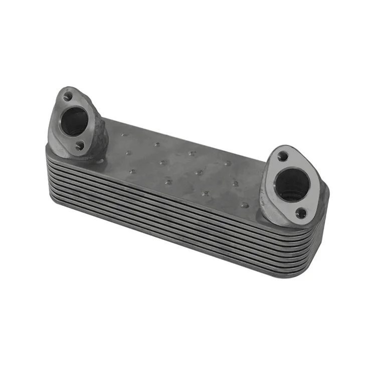 Stainless Steel Oil Cooler 51056010121 Truck Parts For Mercedes-Benz