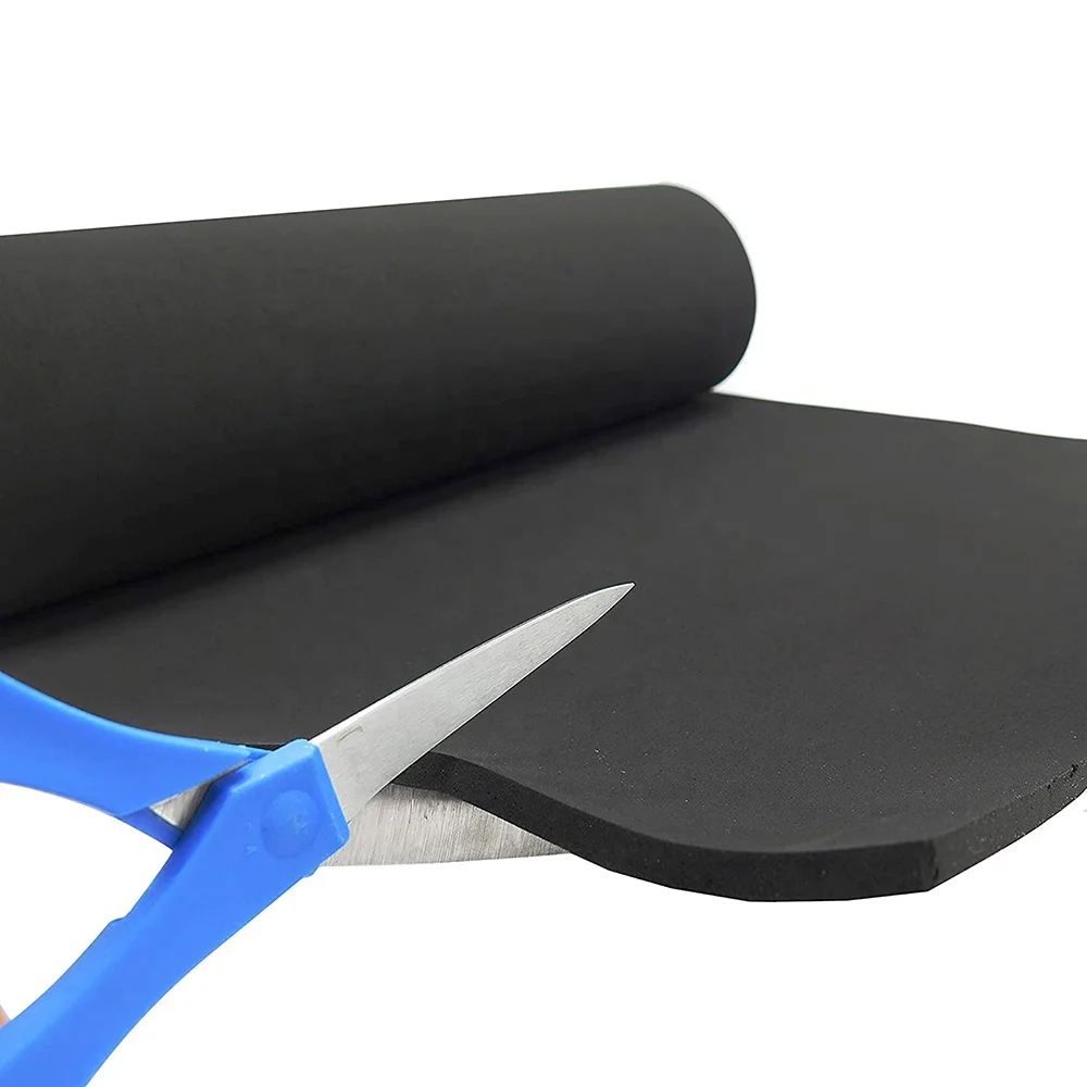 High Density B1 B2 Grade Flame Retardant Warehouse Neoprene Sponge Insulation Rubber Foam Sheets / Tube / Board / Pipe