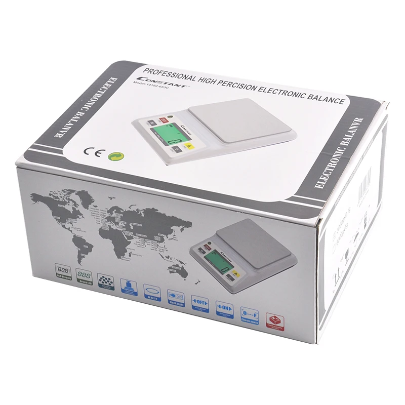 Constant-653C  Laboratory scale with high precision pallet can be technical scale Green light display