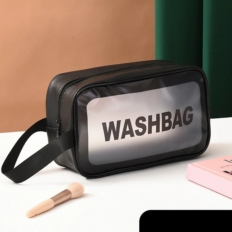 Clear Pvc Travel Wash Bag Toiletry Waterproof Plastic Cosmetic Makeup Bag