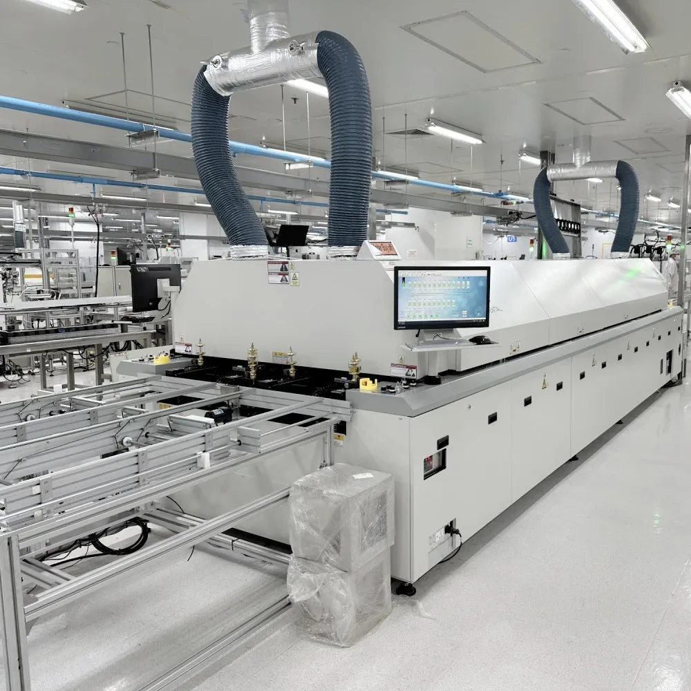 Automatic 6-Temperature Zone Reusable Soldering Oven for SMT Components Pump Core PCB from Chinese Supplier