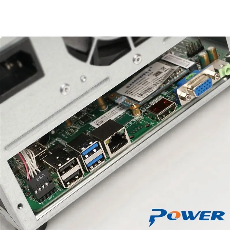 Dekair NAS Server Mini itx nas case 4/6bays server SSD hard disk chassis hot swap storage server