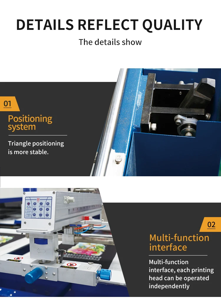 Automatic T shirt and Textile and Clothes Octopus Screen Printing Machine