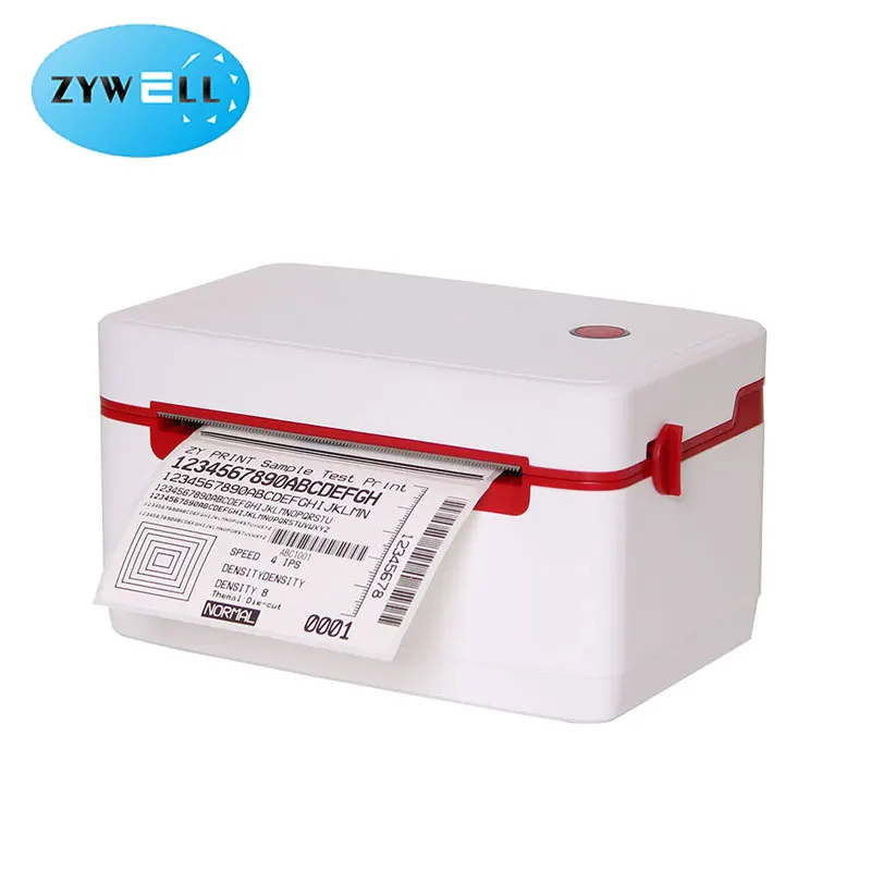 Zywell Waybill 4x6 термопринтер 1D 2D штрих-кодов принтер этикеток A6