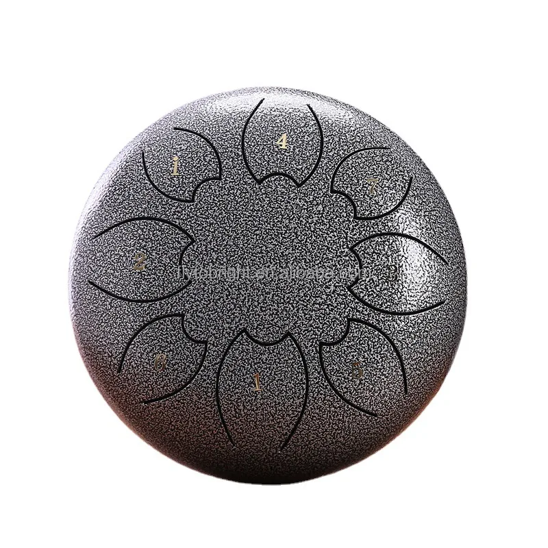 6inch 8Note Tongue drum & Handpan Musical instrument C Key