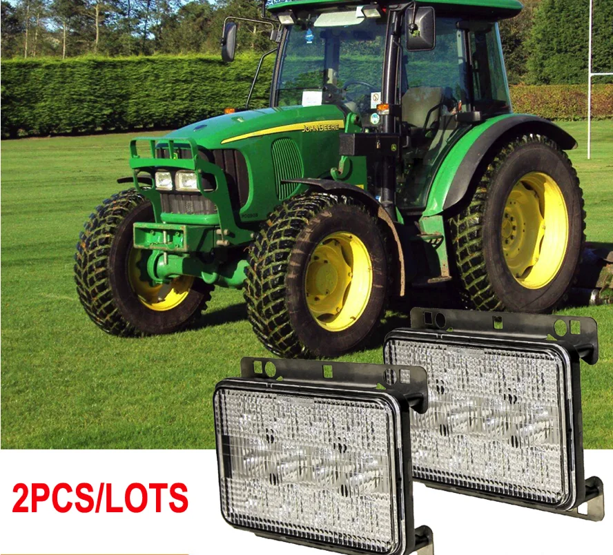 12 В 24 в 60 Вт светодиодные передние фары для трактора AL152328 светодиодная фара для капота Ближний/Дальний свет для 7220, 7320, 7420, 7130, 7230, 7330