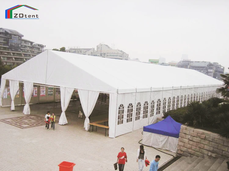 Factory Price Large White Event PVC Marquee Tent 20x60m for 1000 seaters Wedding Parties