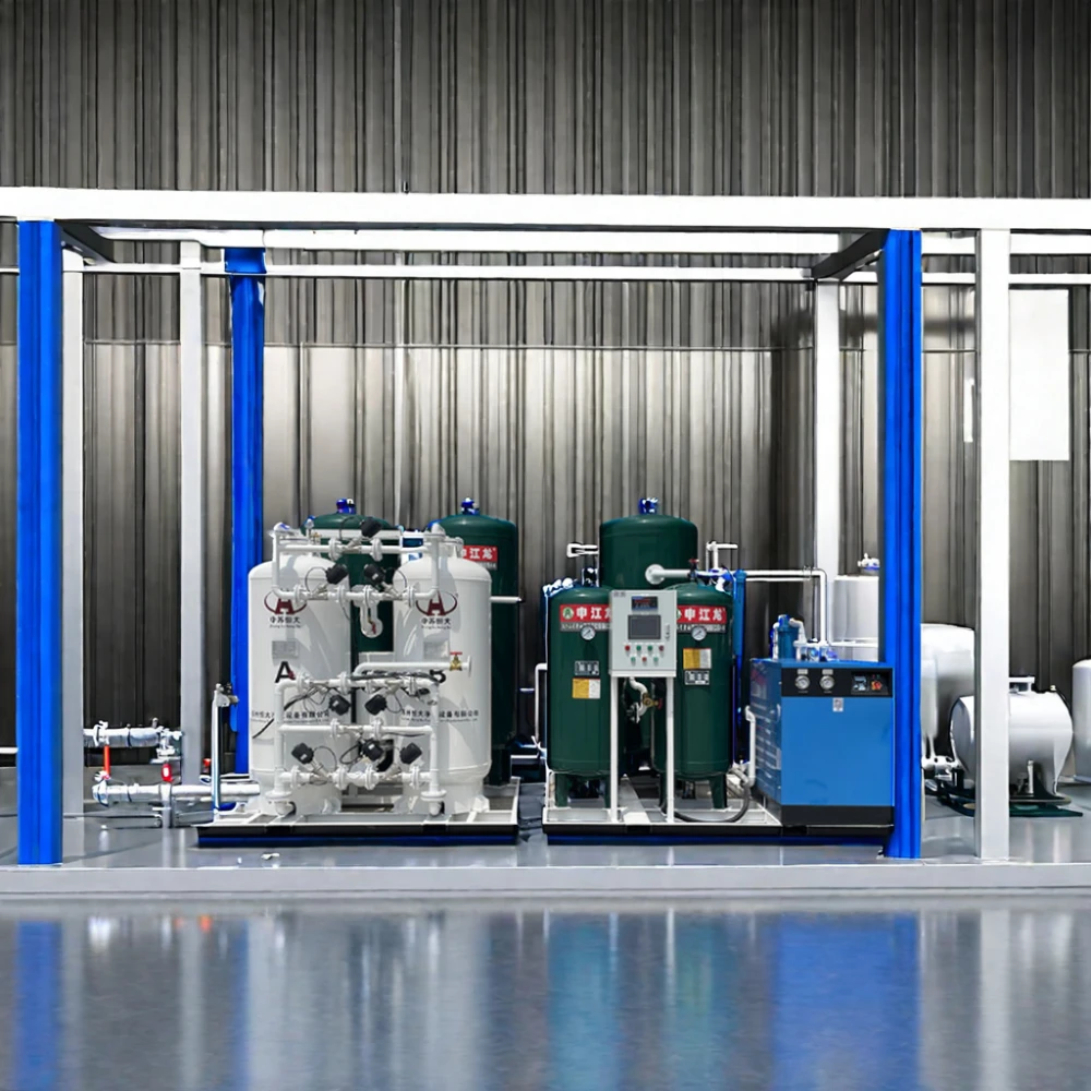 99.99% Laser Cut Into Skid Filling Cylinder Nitrogen Machine Nitrogen Generator