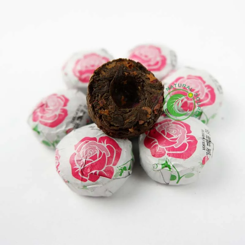 Mini Rose Puerh Tuo Tea
