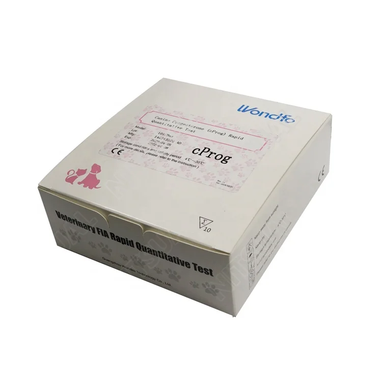 Wondfo Vet Progesterone Test Kit Progestrone Test for Dog Progestrone Test Finecare Dog Machine Analyzer
