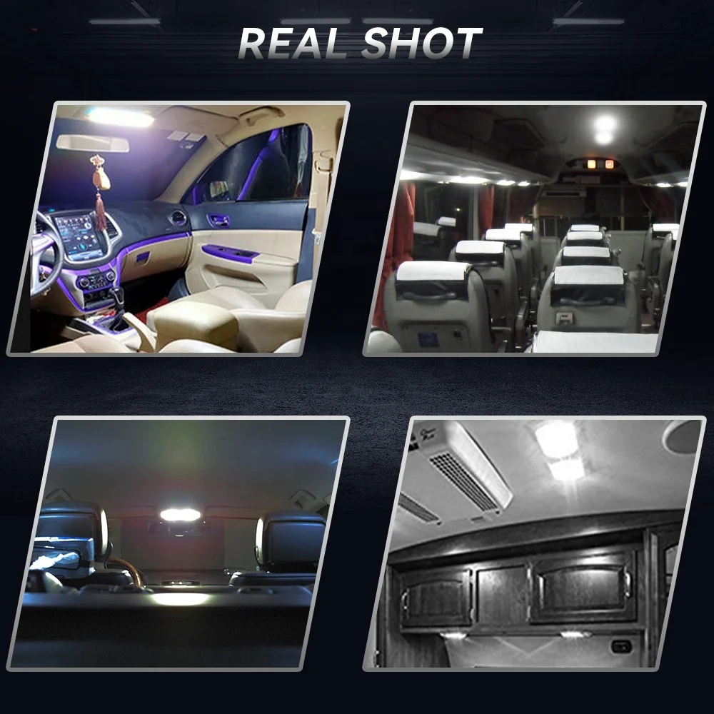 Super White Energy-saving COB 96 SMD Panel Led Lamp 24V for Auto Truck SUV Boat Ceiling Interior Light Warning Led Side Light