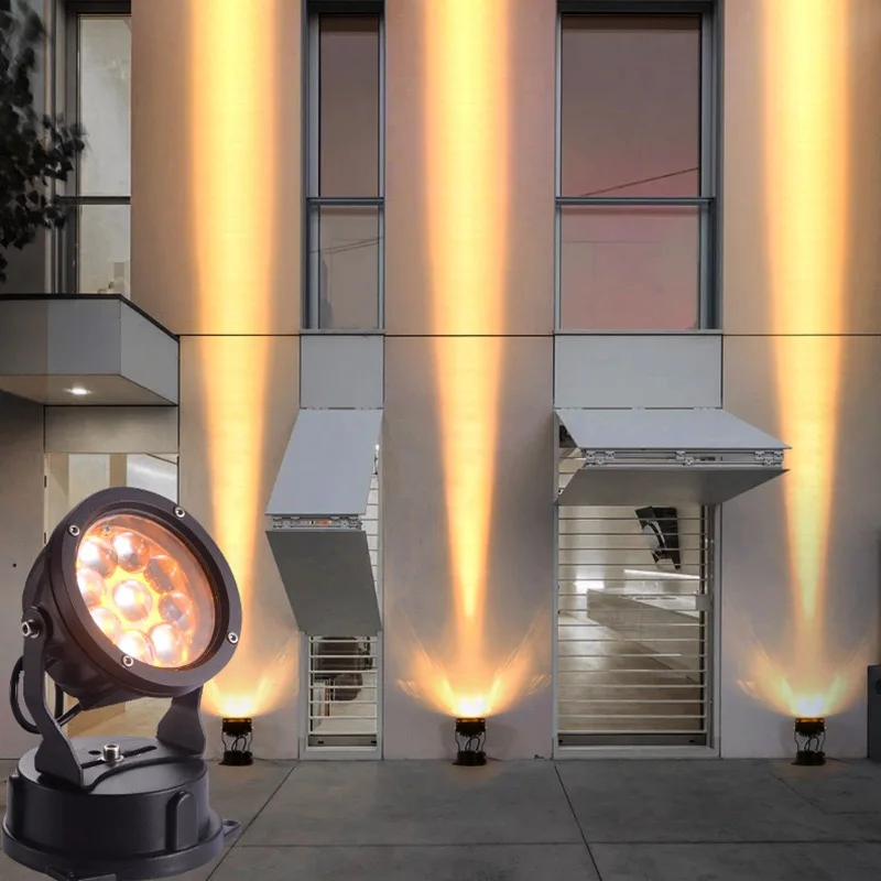 27w/36w/54w led outdoor spotlight spotlight hotel exterior wall spotlight lighting corner