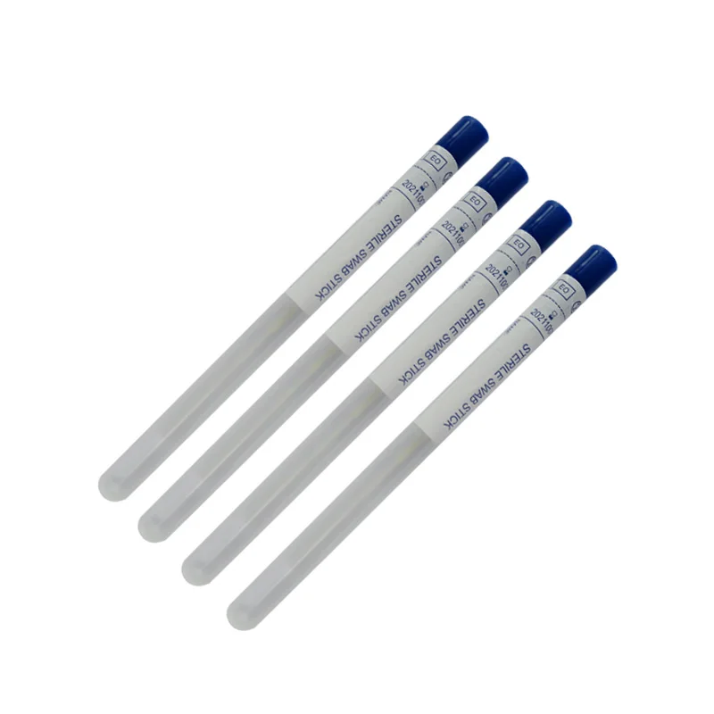 DNA sampling swab /nylon flocked Swab with long tube or plastic bag