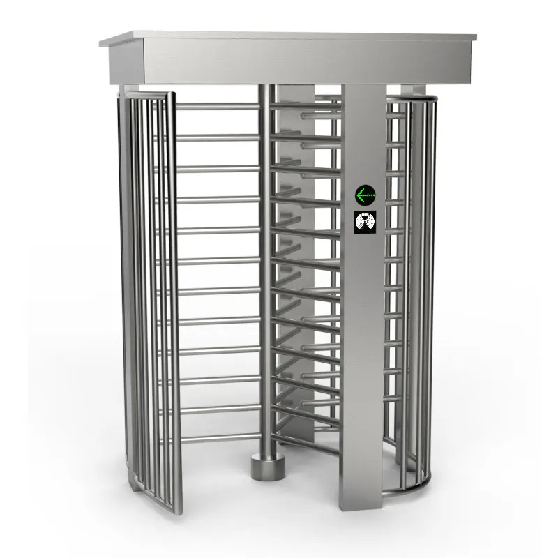 Fingerprint Access Control Rotating Gate Full High Turnstile Door/Full Height High Security Turnstile