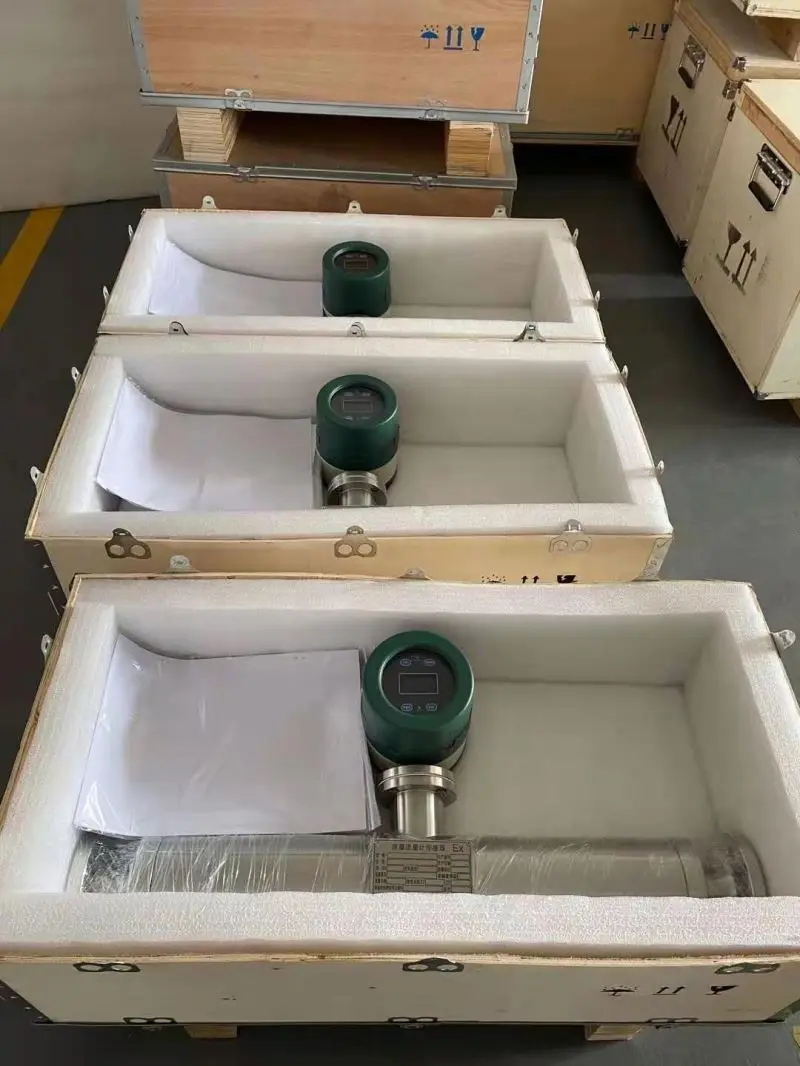 High Grade Sunflower oil Straight Tube coriolis mass flow meters