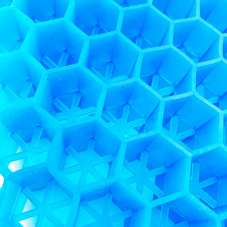 Wholesale Comfort Soft Square Honeycomb Egg Gel Seat Cushion Gel Sitter for Office Chair Car Seat