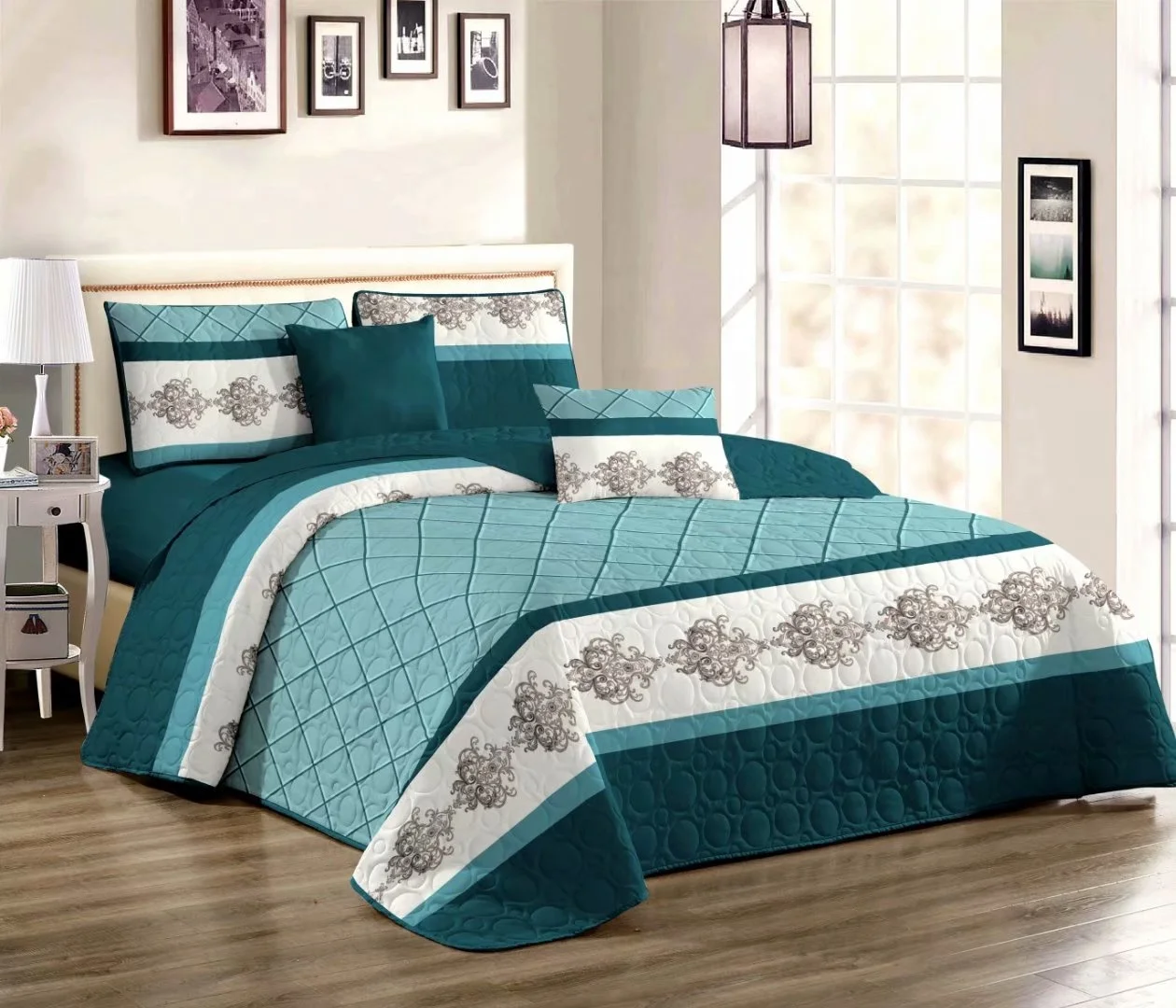 3 шт., летнее покрывало из ткани Kantha с цветочным принтом