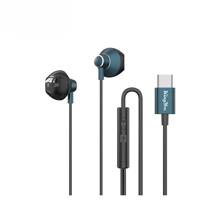 Kingyou Hot Sale High Quality In Ear Headphone Microphone Wired Gaming Headset Earbuds