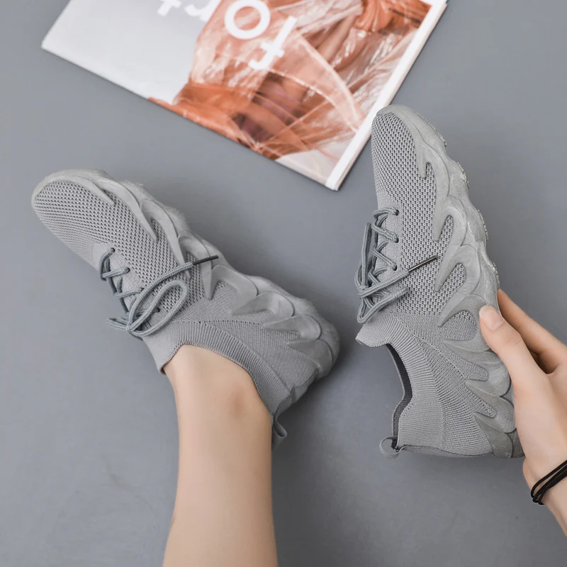 Light weight breathable fashion casual shoes sports for women