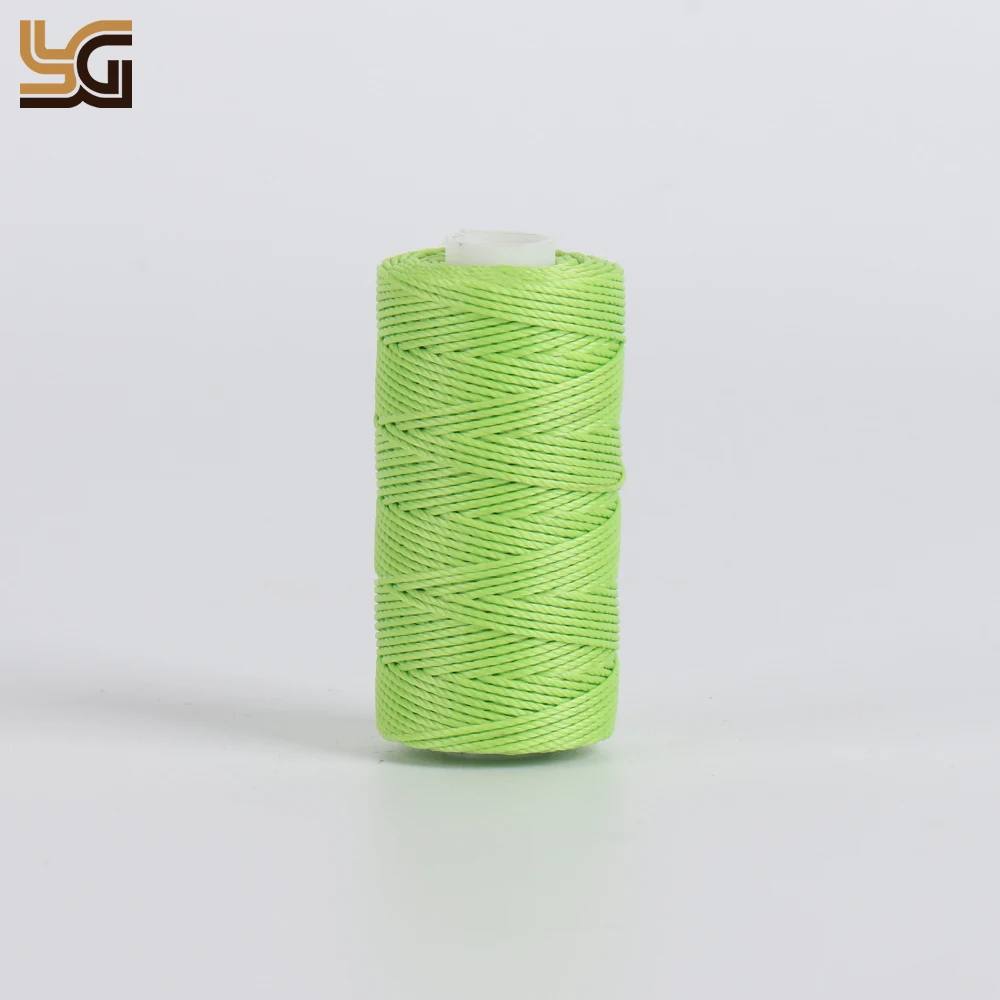 0.8mm Round Waxed Thread Special Design for Leather Wax Polyester Leather Craft Stitching Bookbind