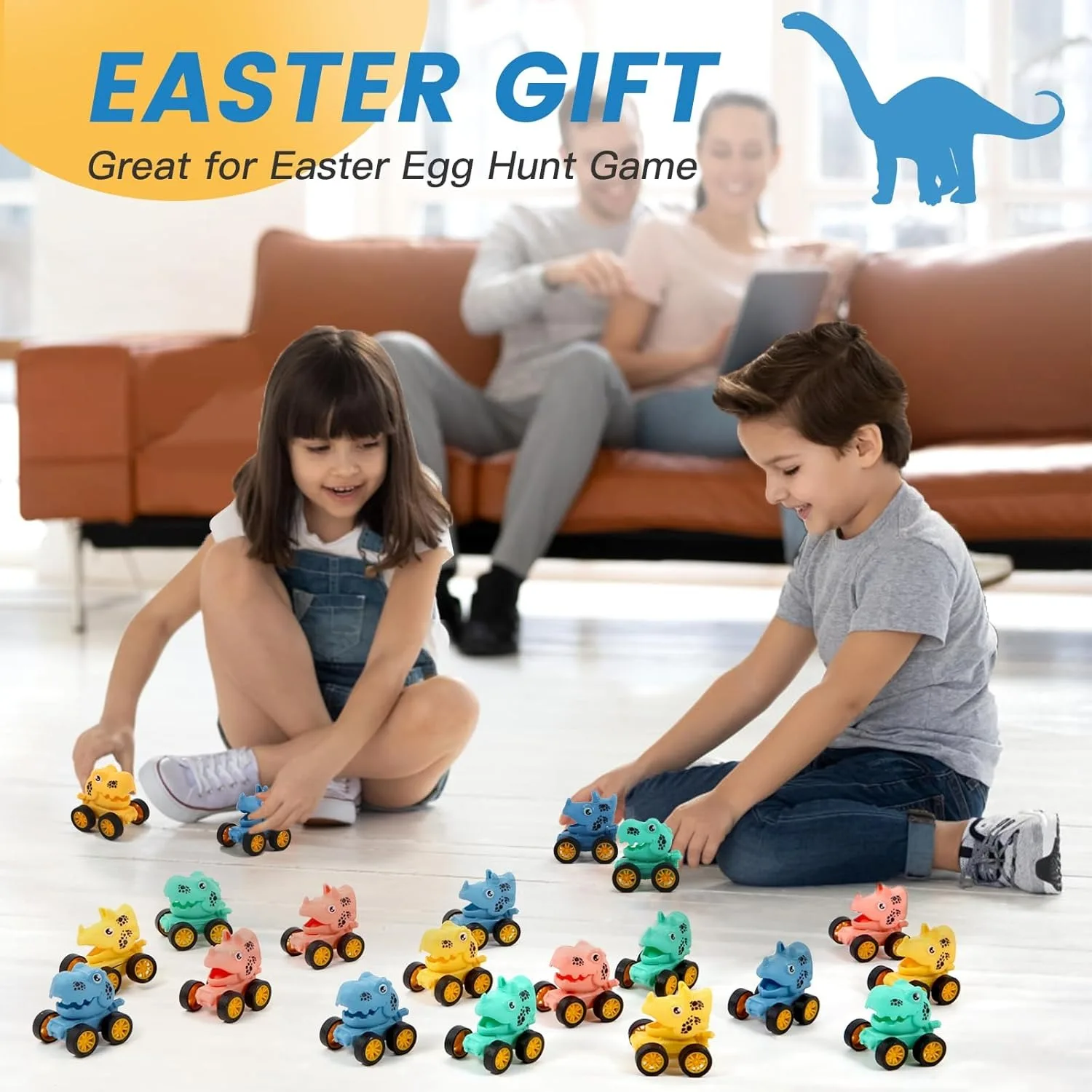 Wholesale Dinosaur Pull Back Cars Set for Kids Toddlers, Bulk Mini Racing Vehicles Toys