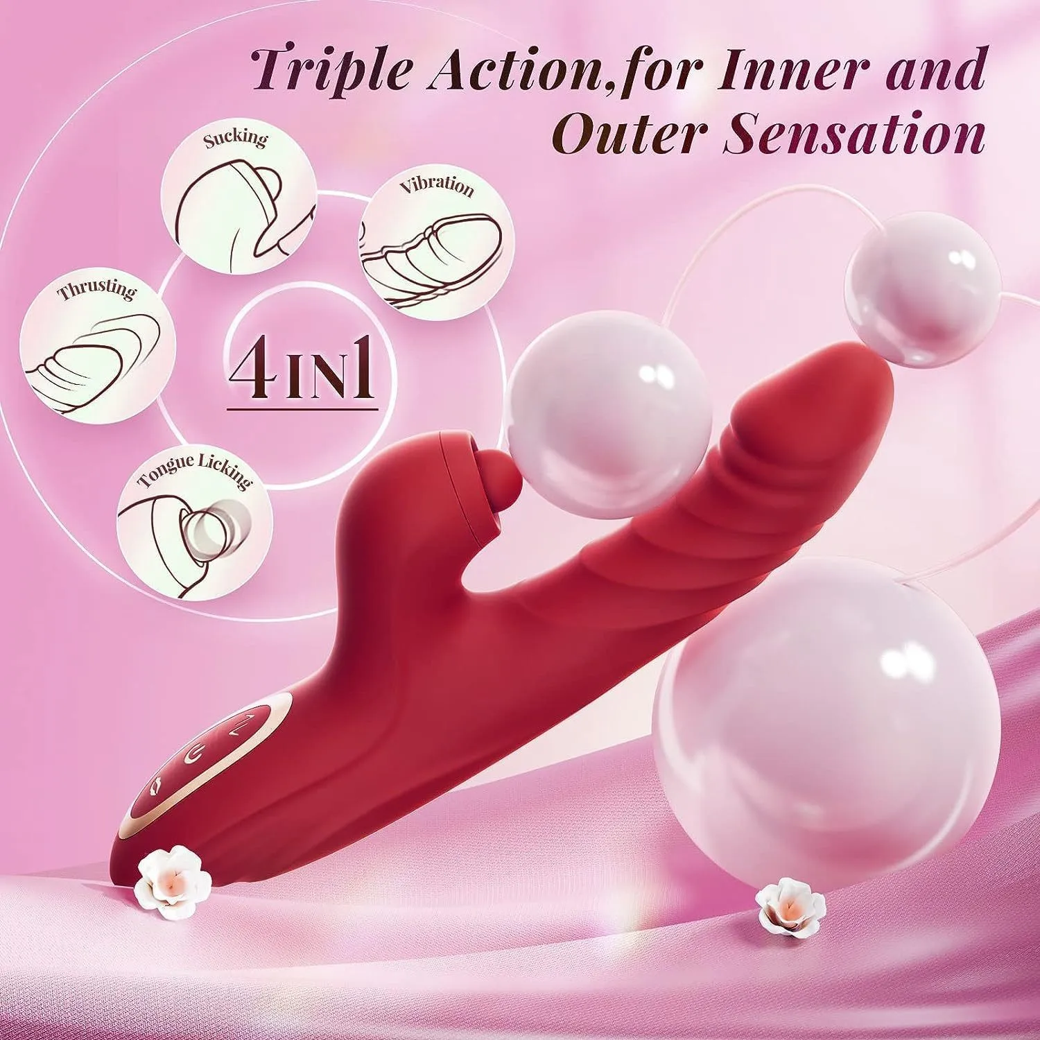 Wholesale Cheap Price Sex Products Adult AV Toy Female Clitoris Vibrator Silicone G Spot Vibrator Sex Toy For Women