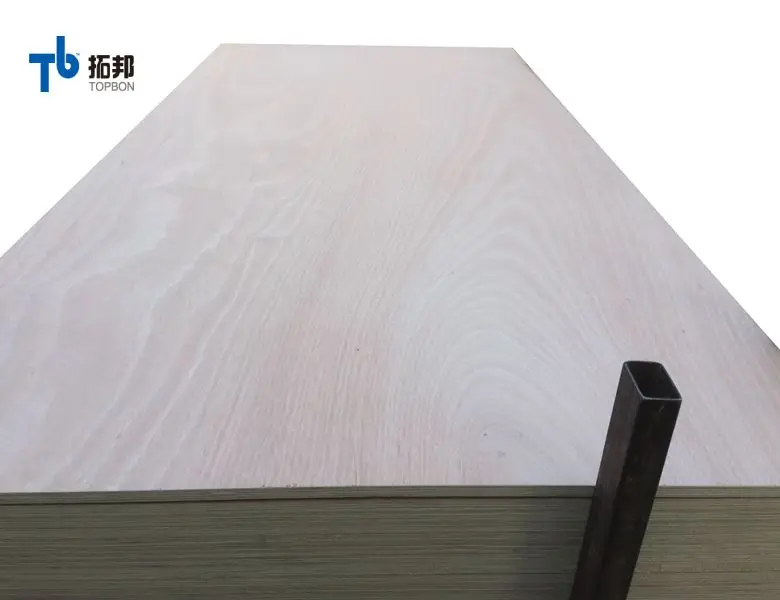 Topbon indoor usaged 18mm okoume plywood board good price from china