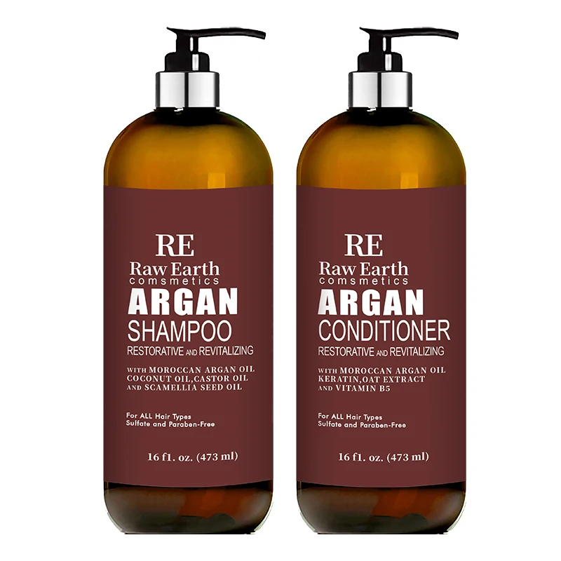 Argan oil  For oily hair to prevent hair loss shampoo, accept low batch custom label and processing Natural shampoo