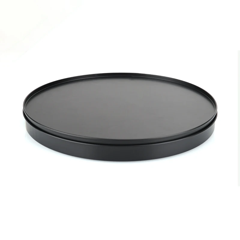 Distributor CD packaging tin box custom logo round shaped  tin can hot sale tins