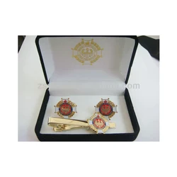 Запонки с логотипом на заказ, эмалированные запонки, сделано в Китае, запонки с бархатной коробкой