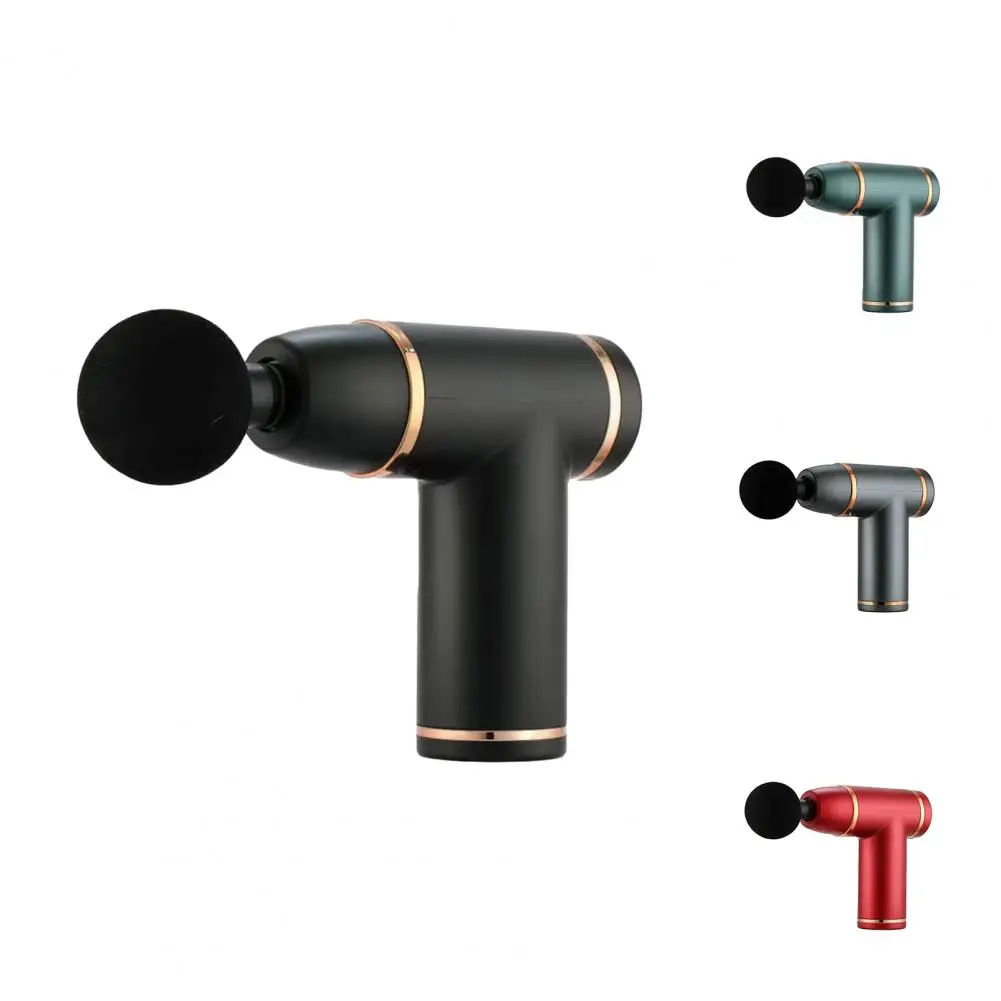 Custom Logo Wireless Body Massage Machine Fascia Gun Deep Tissue Heated Muscle Mini Massage Gun