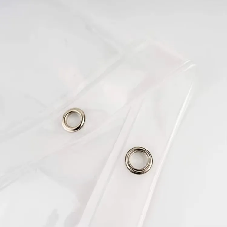 Major E-commerce Platforms Hot Sale Water-resistant Hotel Shower Curtain Waterproof Bath Curtain Pe Shower Liner