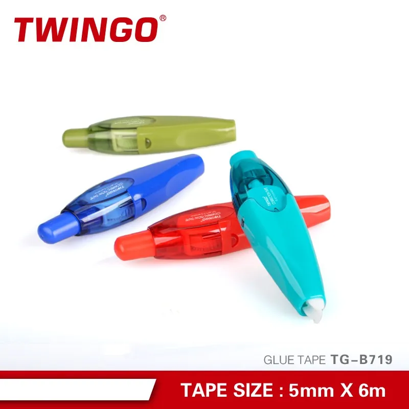 Refillable and retractable Correction tape click High Quality Non-toxic Eco Colored Correction Pen