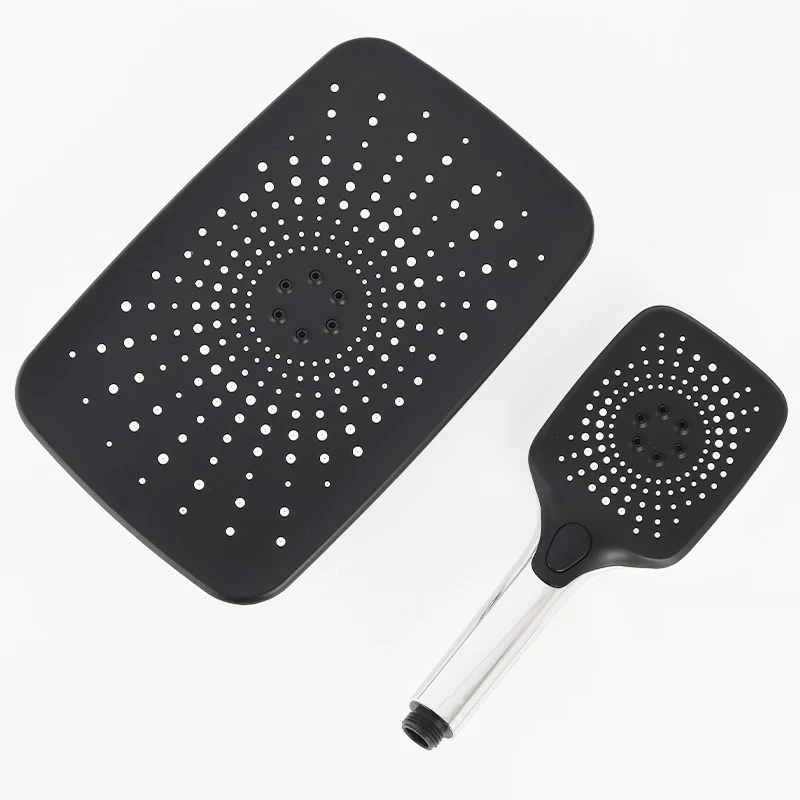 High Pressure Water Saving 3 Mode Function Settings Spray Handheld Hard Water Filtered Showerhead Shower Head with Filter Beads
