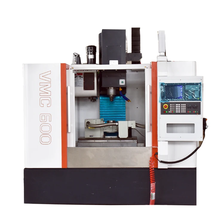 Competitive price mini cnc turning machining center VMC600 cnc 5 axis machine controller with siemens fanuc syntec gsk knd