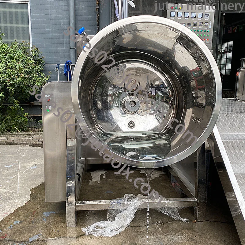 Lotion Cream Making Mixing Vacuum High Shear Emulsifier Mixer Machine With Hydraulic Lifting