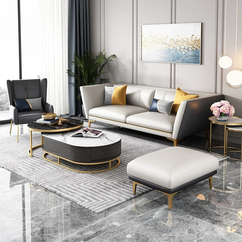 living room sofas sofa set furniture  leather sofa