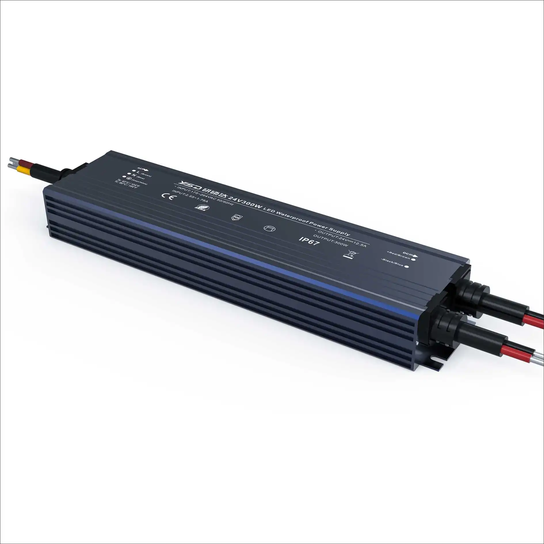 Wholesale 110V/220V AC to DC 12V 24V outdoor 20W 30W 40W 60W 100W LED Power Supply With CE BIS RoHS