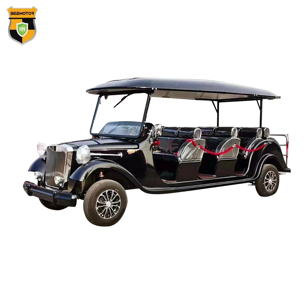 Самый популярный в Китае Электрический туристический автомобиль Oldtimer 11 комплектов классический винтажный экскурсионный автобус